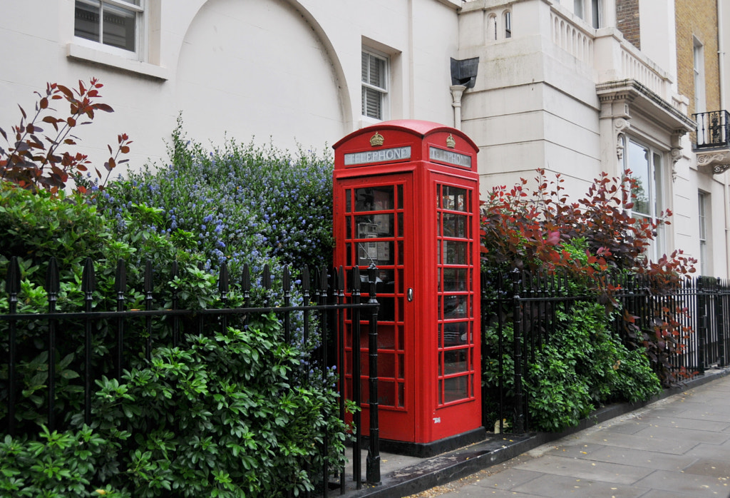 Red Telephone Boxes, London by Sandra on 500px.com