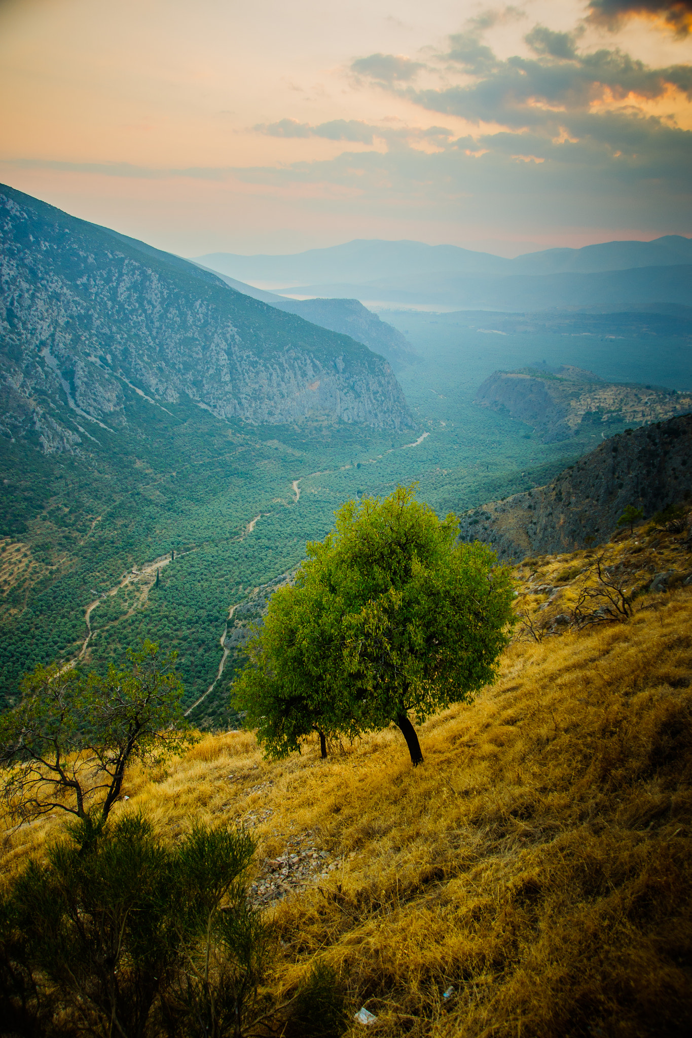 Valley near delphi