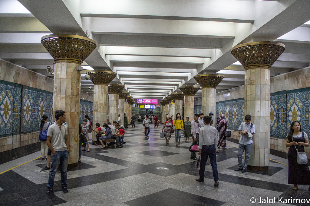 Subway Station Pakhtakor by Jalol Karimov on 500px.com