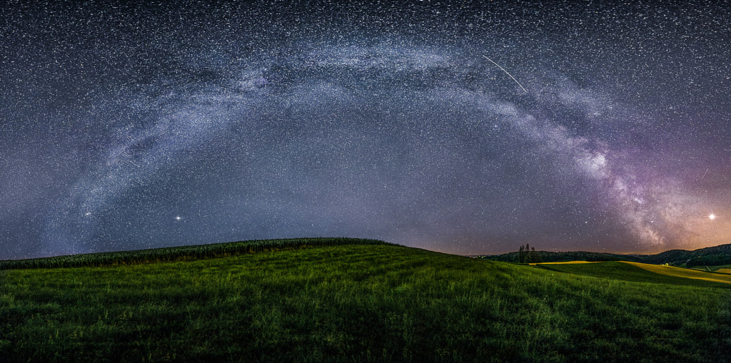 Milkyway panorama by Sandro Rizzolo on 500px.com