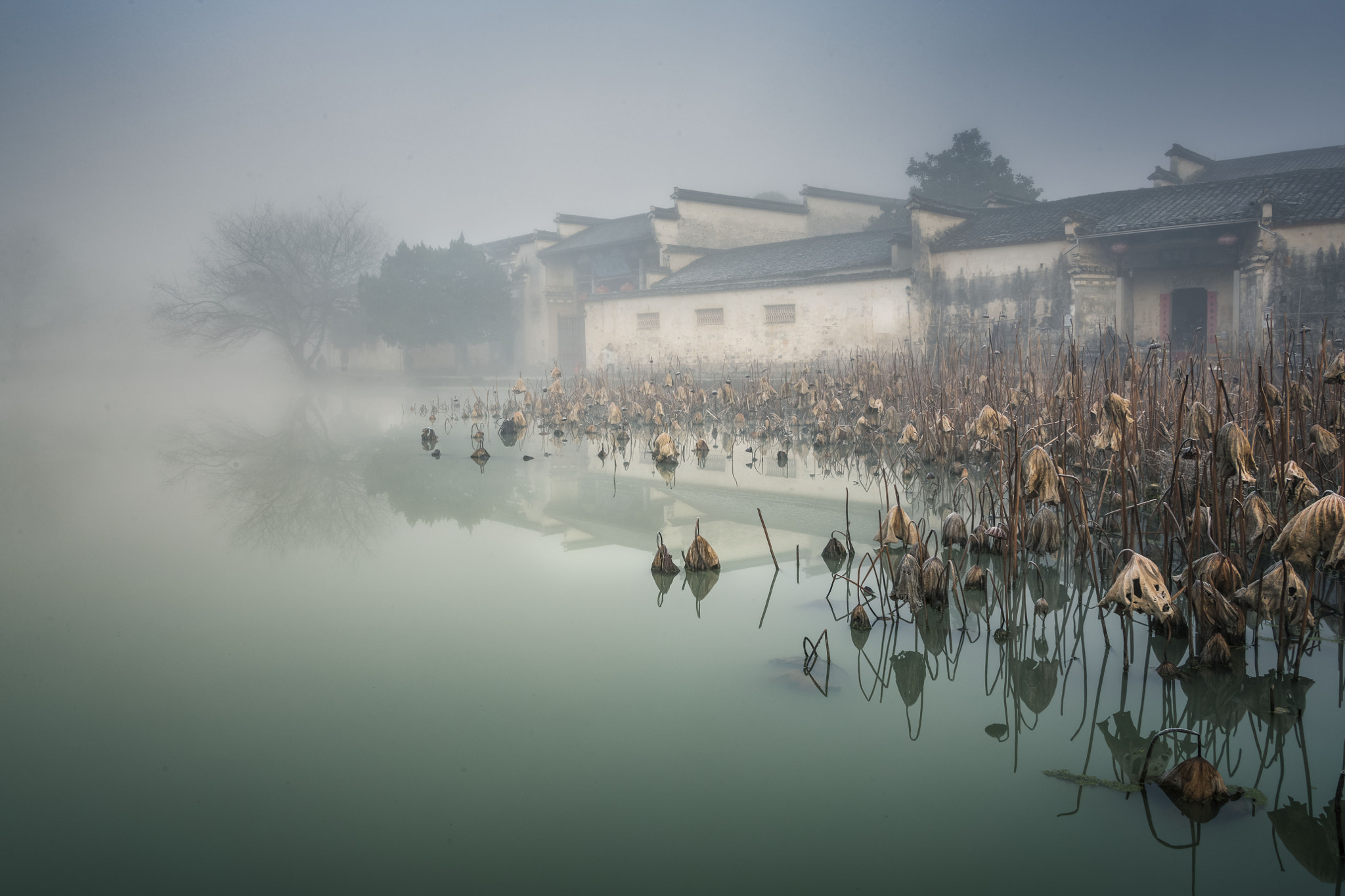 冬季宏村