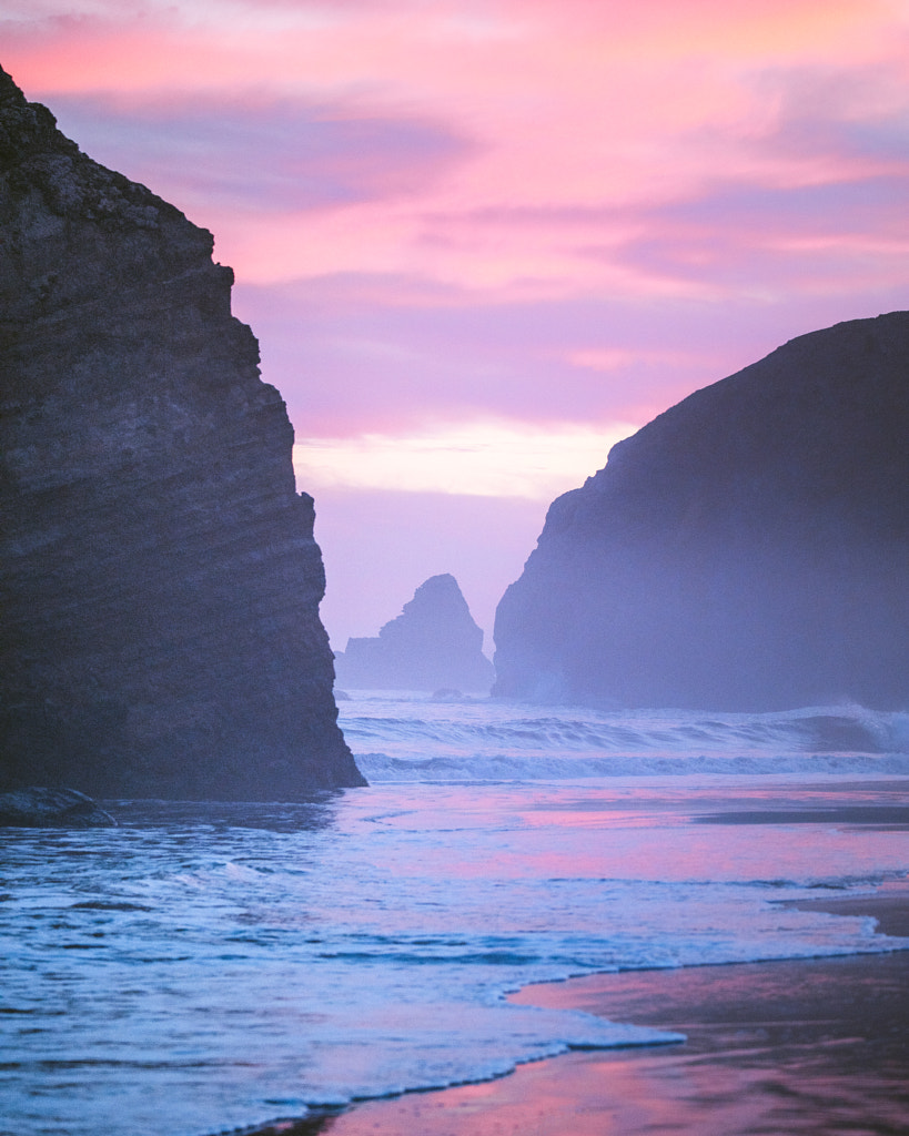 Sunset on the Oregon Coast by Nathaniel wise on 500px.com