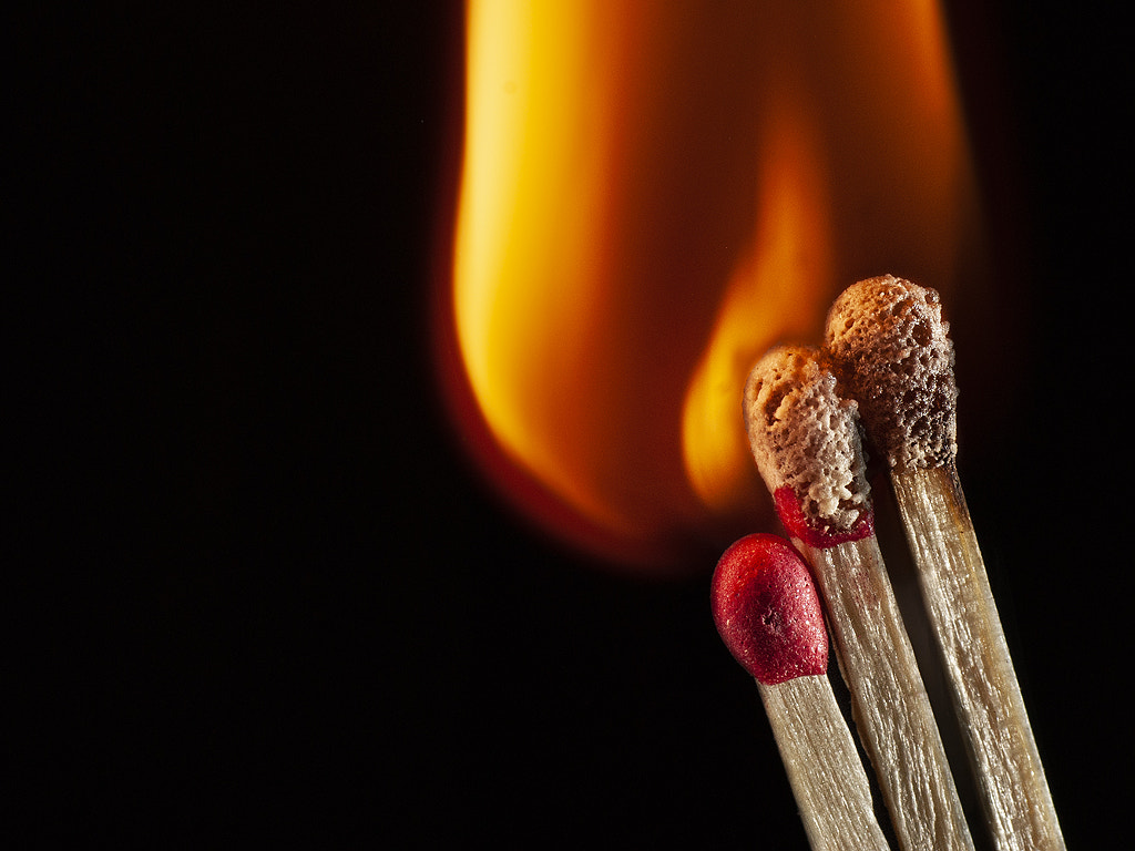 Three in flames by Ana V. on 500px.com
