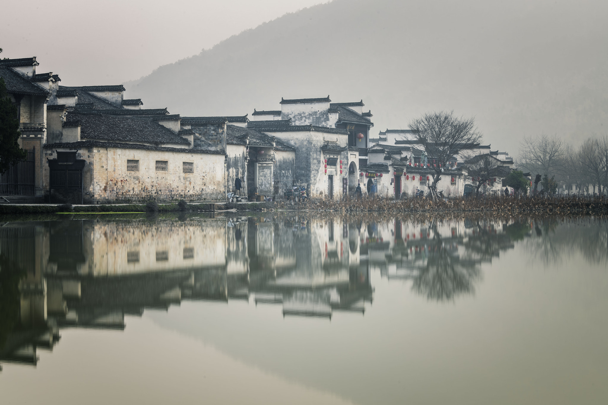 冬季宏村