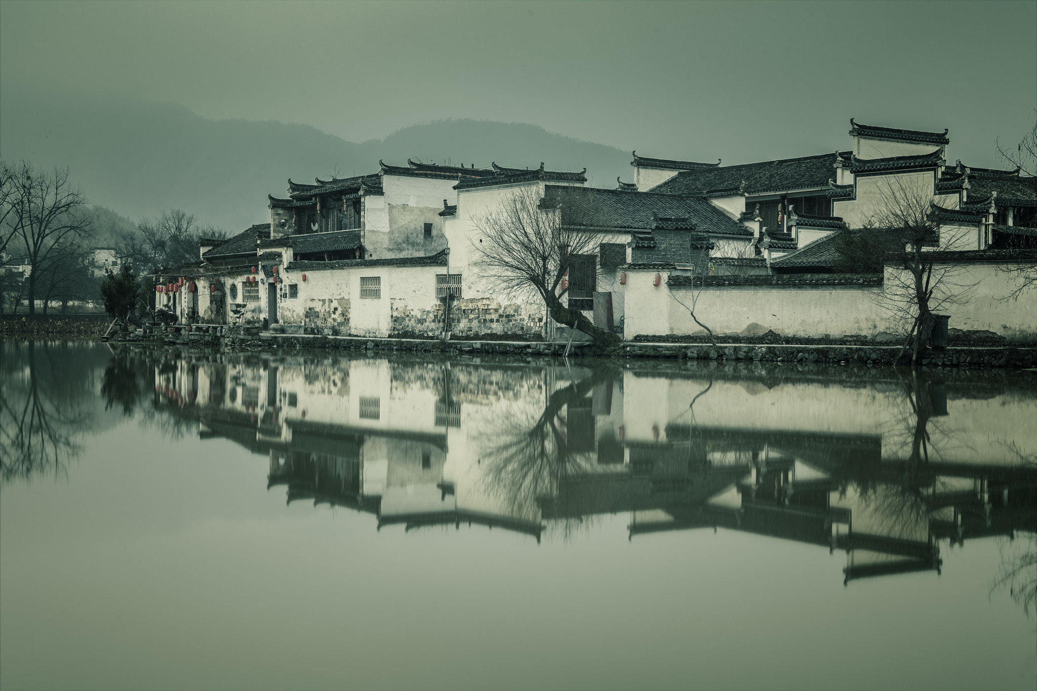 冬季宏村