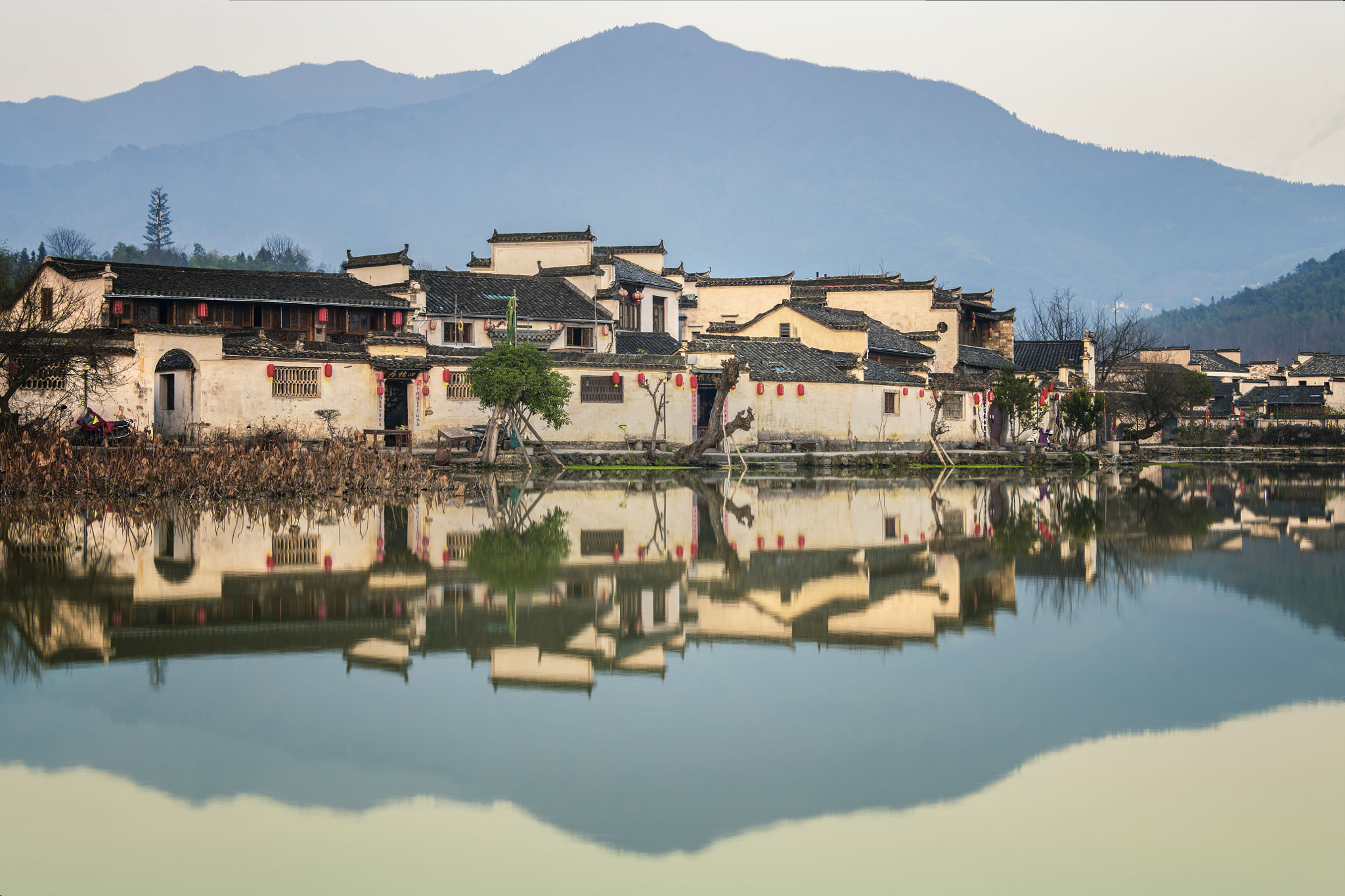 冬季宏村