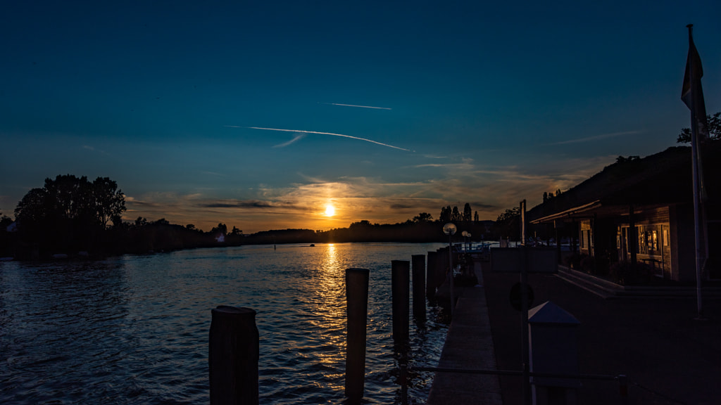 Sunset @ Stein am Rhein by René Lutz on 500px.com