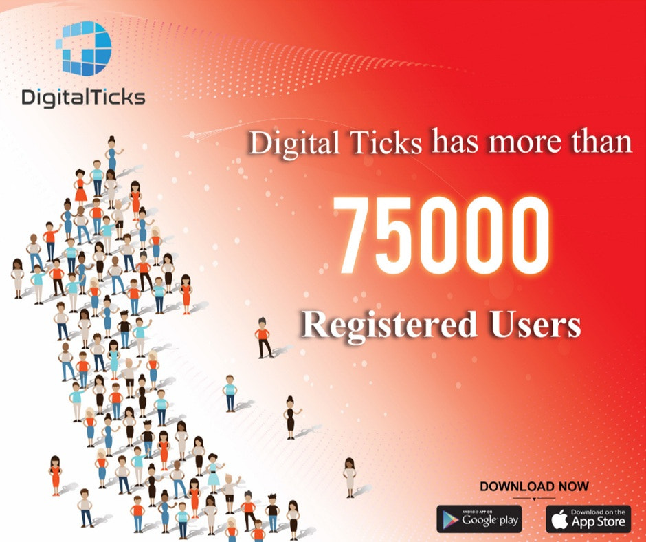 Digital ticks is growing