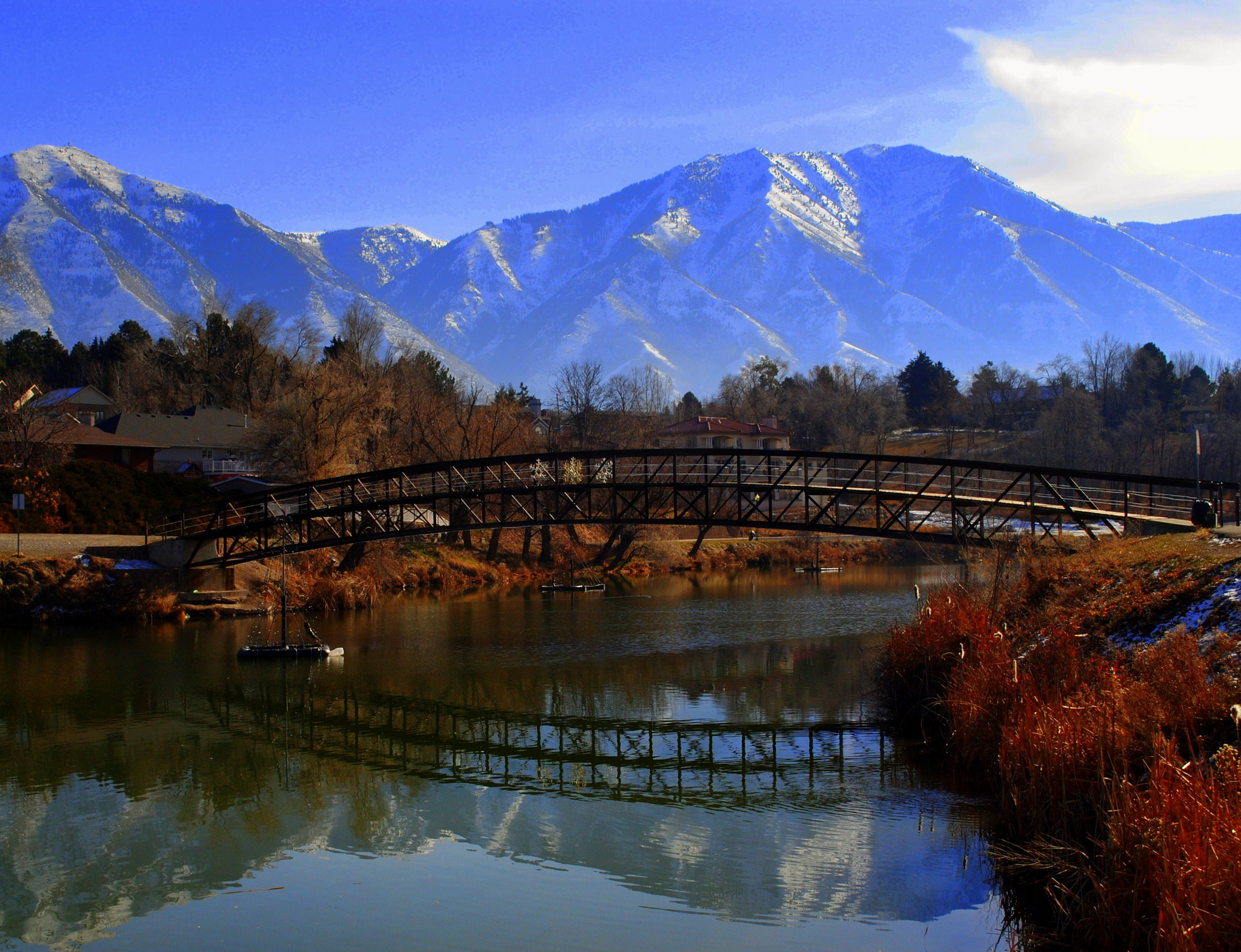 Salem Pond Bridge, Salem Utah by Nate Abbott / 500px