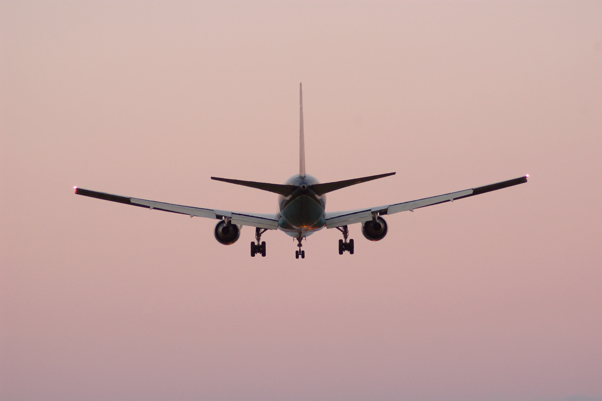 Flaps down