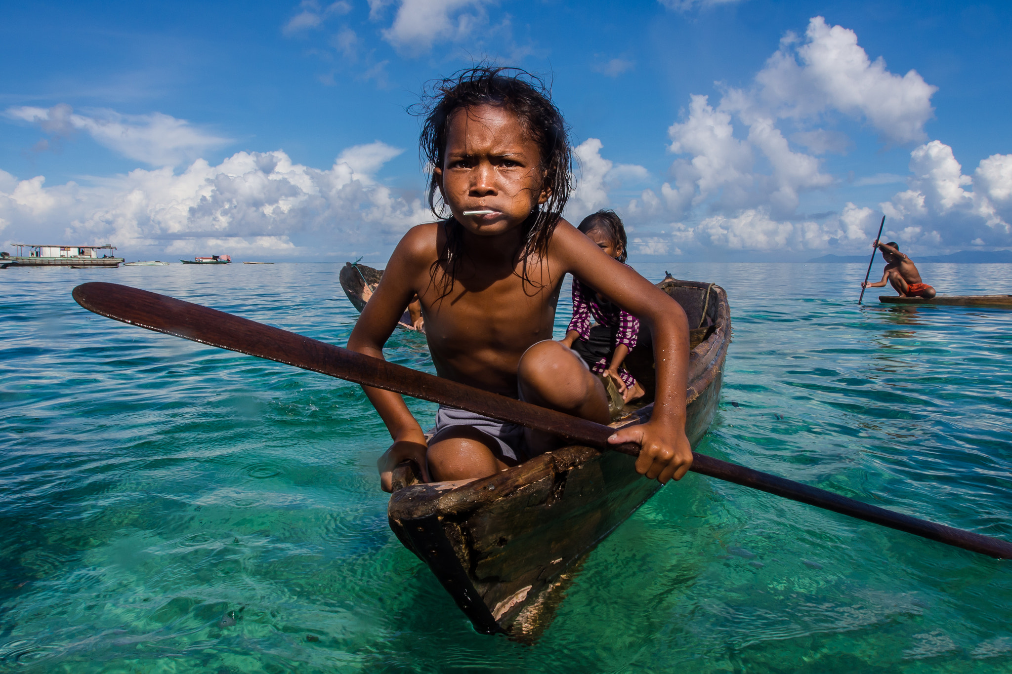 Sea Gypsy Girl Mabul Island, Sabah by Hafiz Ismail Photo 31825867