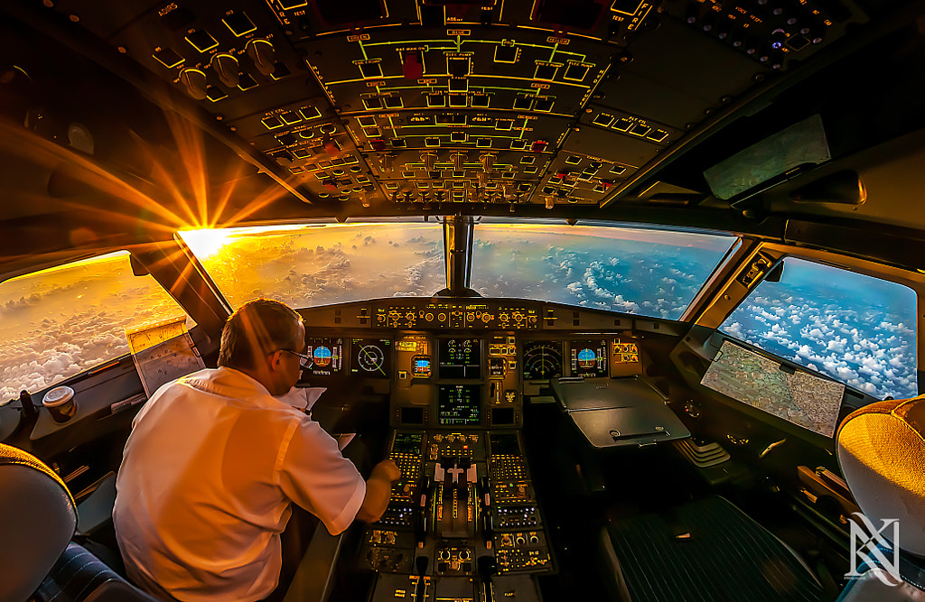 Sunrise In The Office by Karim Nafatni | 500px.com