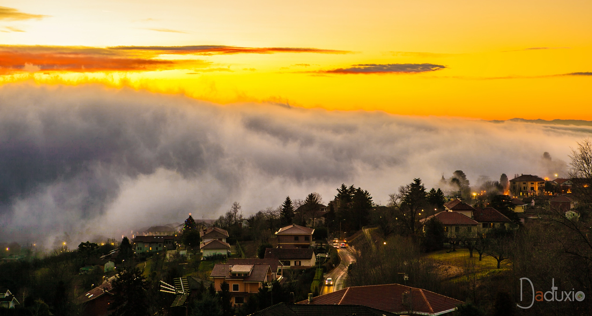 Fog over Pecetto
