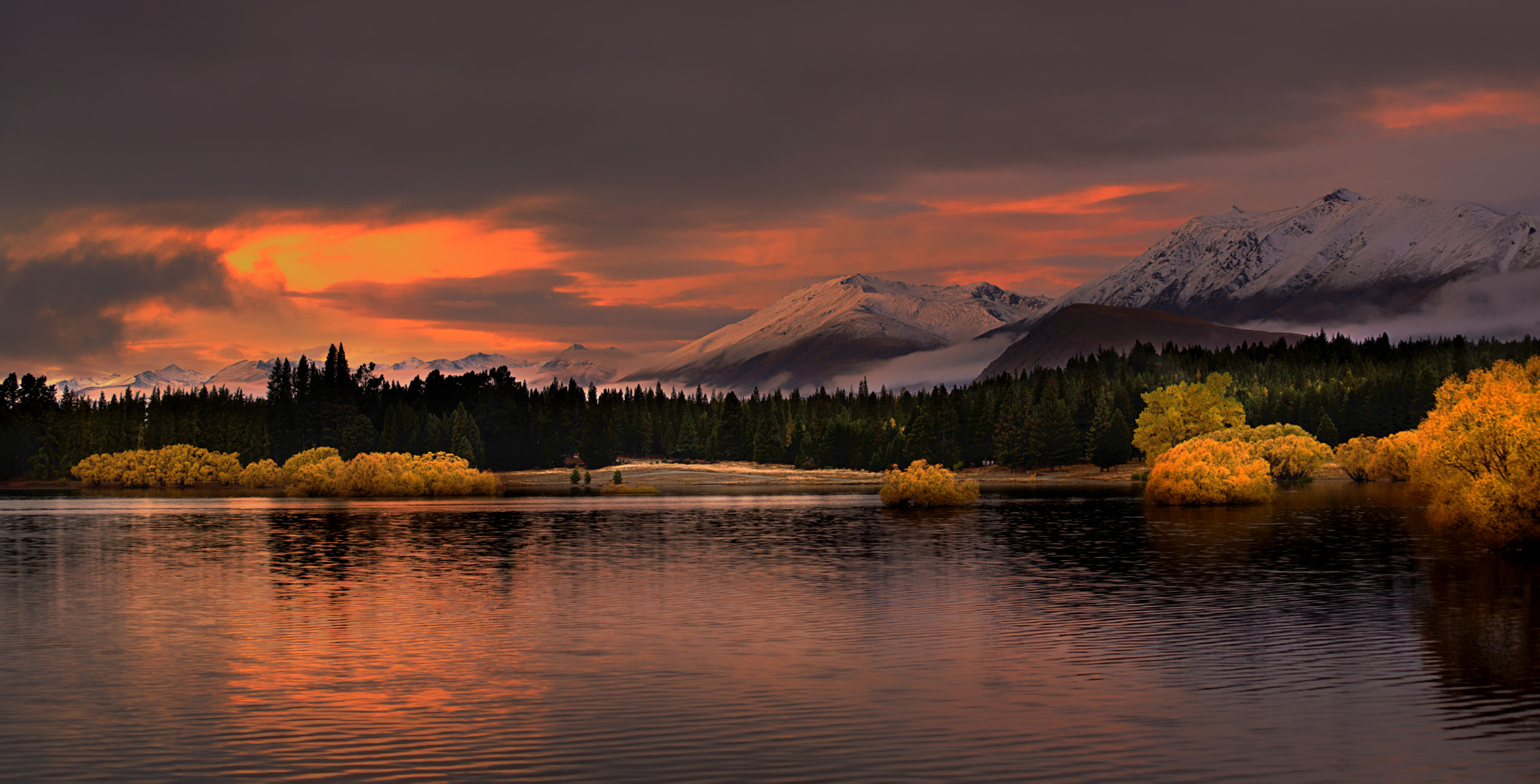 Sunset Lake Tekapo by Edwin Leung Photo 33673361 / 500px
