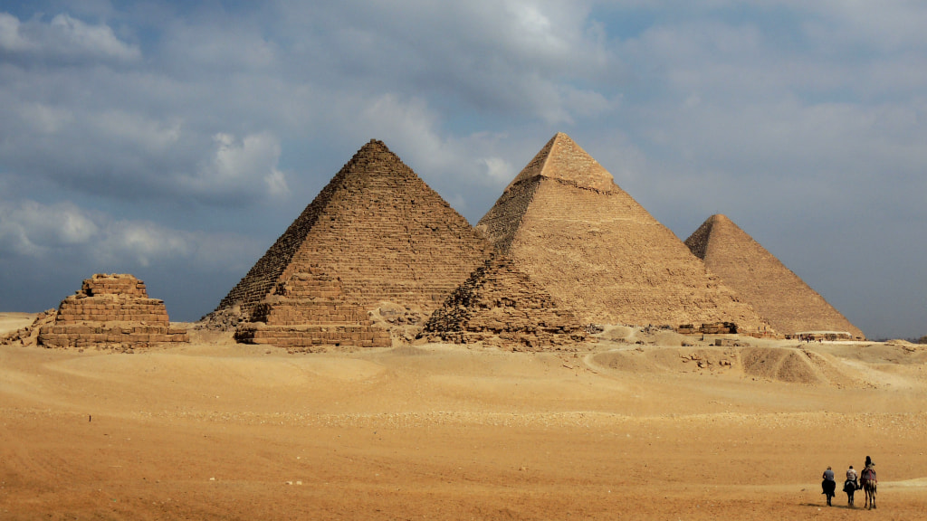 The Giza Pyramids by Leif Harald Halvorsen on 500px.com