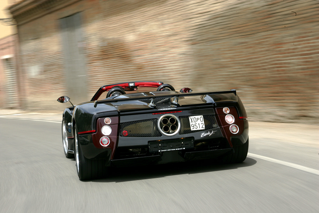 Pagani Zonda F, автор — Epaminondas Koutsoukis на 500px.com