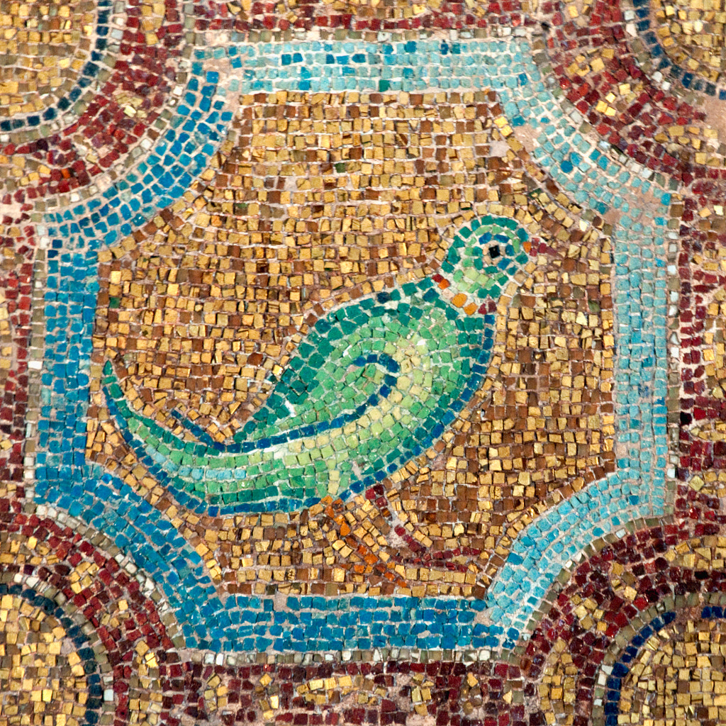 Byzantine Wall Mosaic - Rotunda of St. George, Thessaloniki by ...