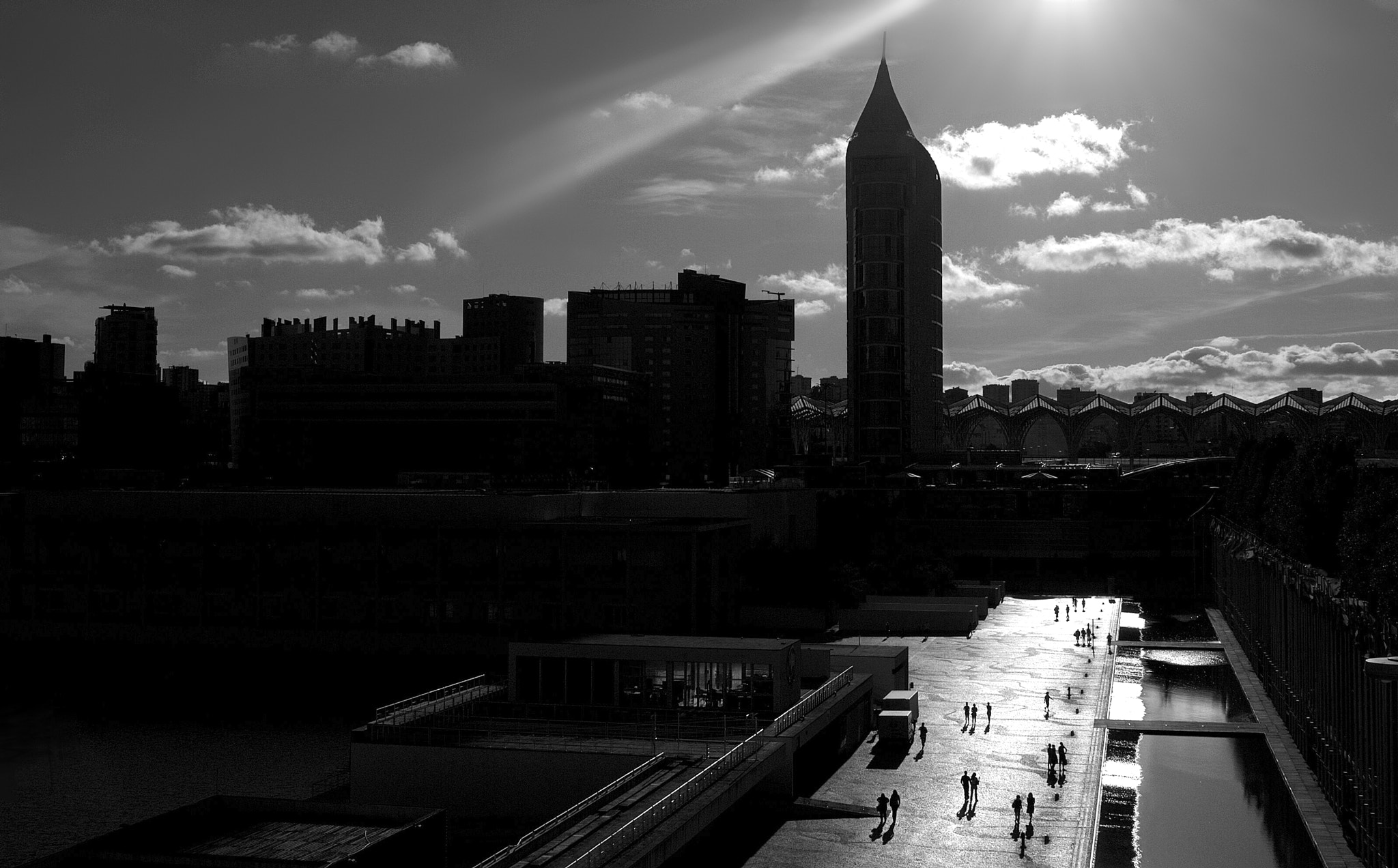 Lisbon skyline