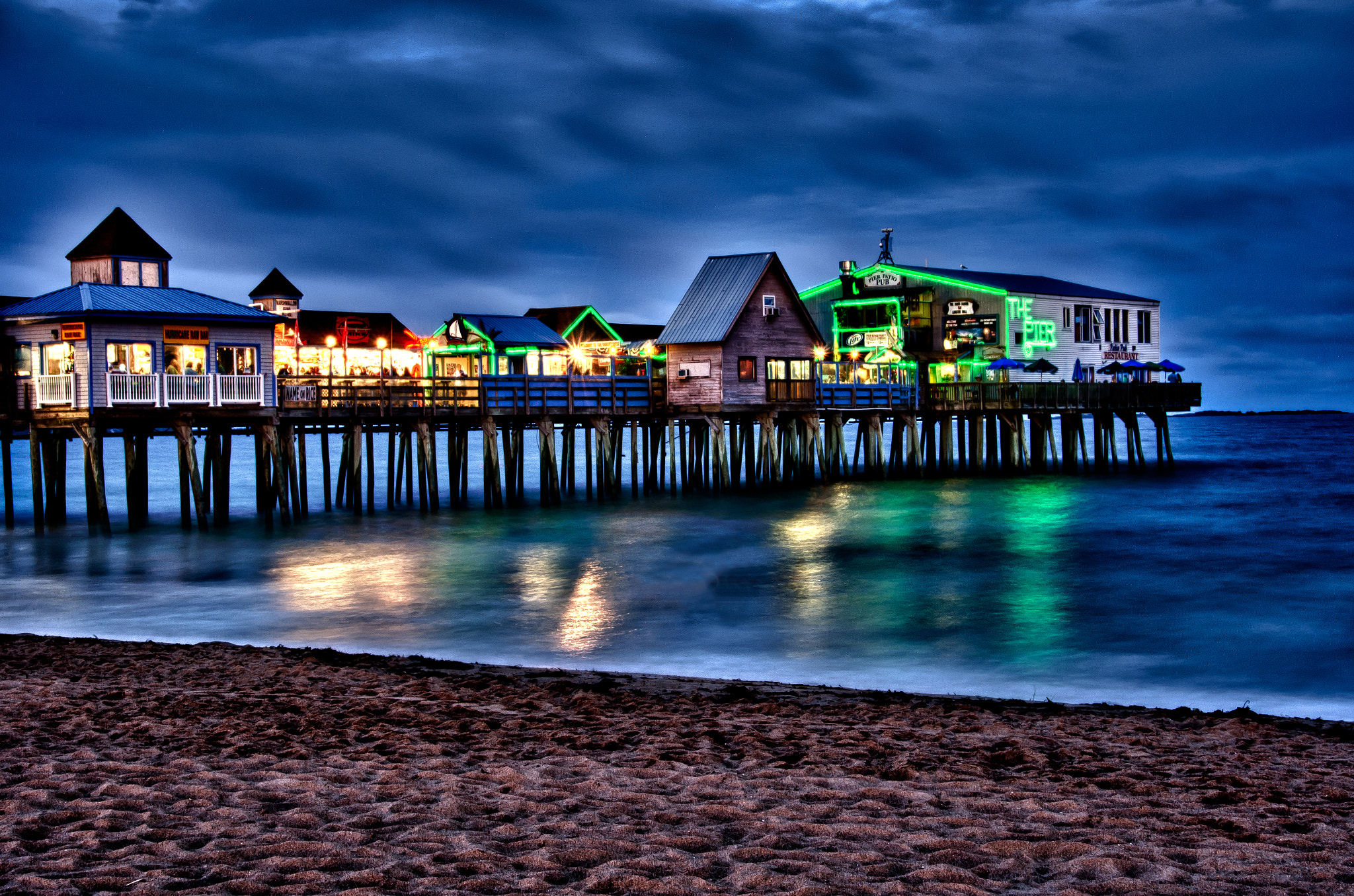 The Pier at Old Orchard Beach Maine by Mark Sardzinski amateur picture The Pier at Old Orchard Beach Maine by Mark Sardzinski photo