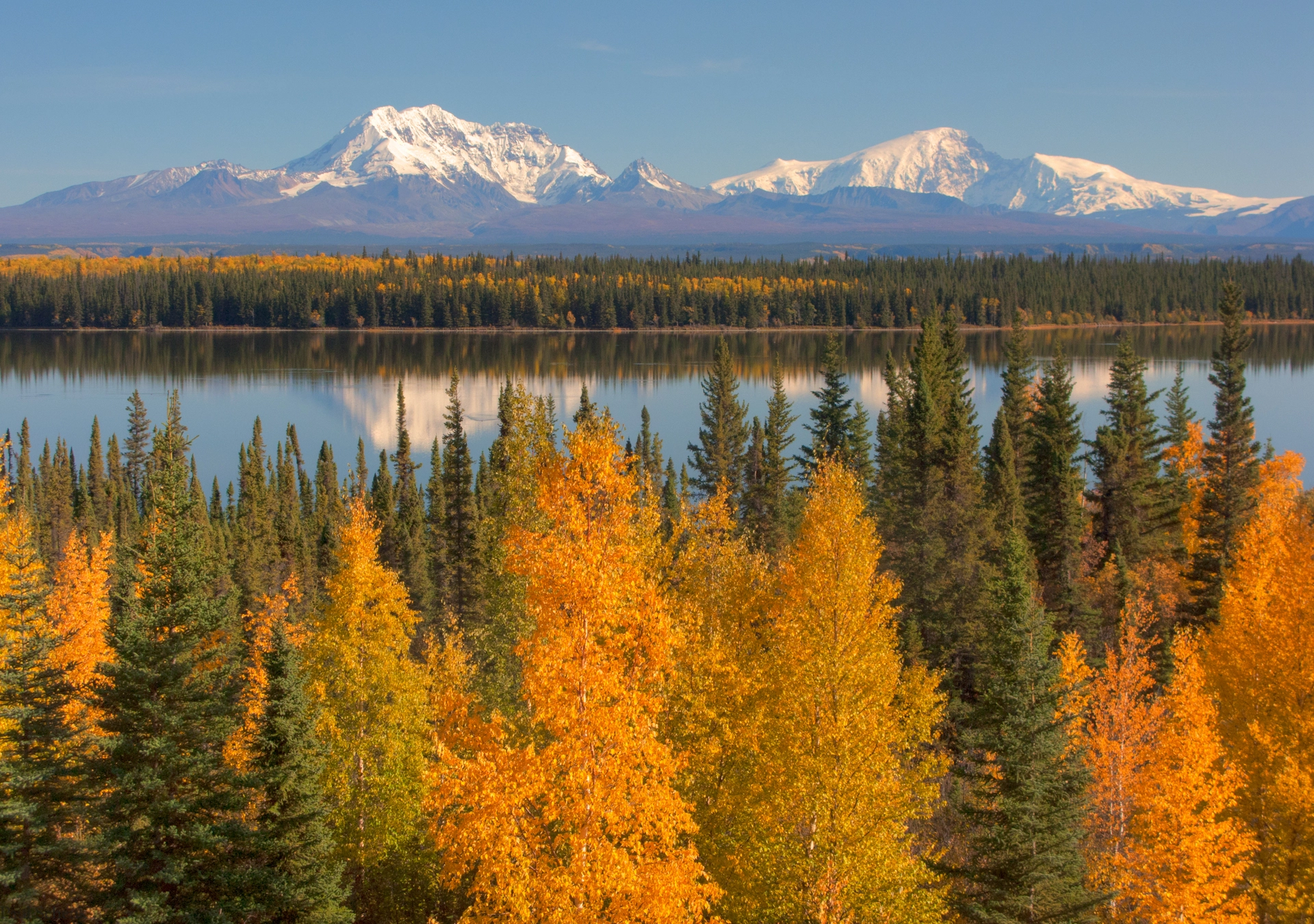 Willow Lake and the Wrangells, Alaska by Paul Schenk - Photo 3694371 ...