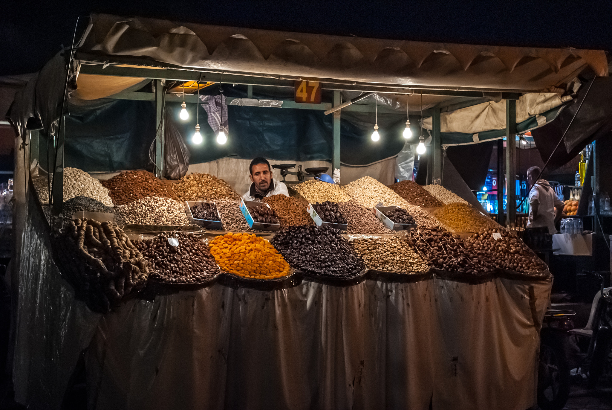 Dried fruit seller