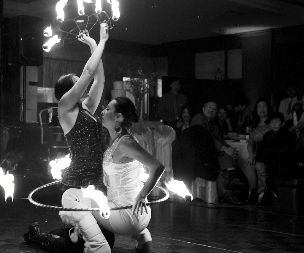 Fire Dancing at Chinese Wedding Reception by Scott Wu / 500px