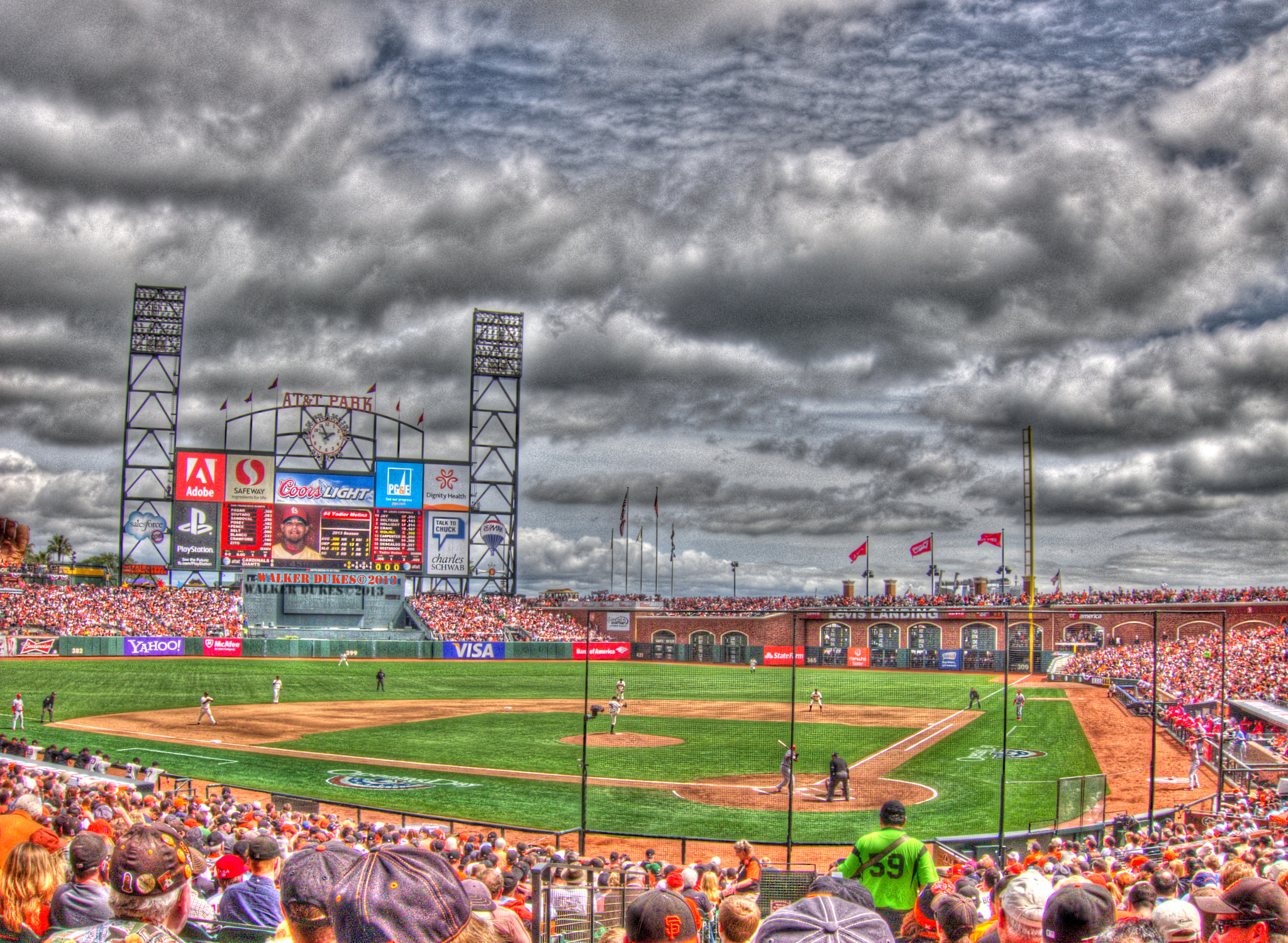 SF Giant's Home Opening Day Pitch