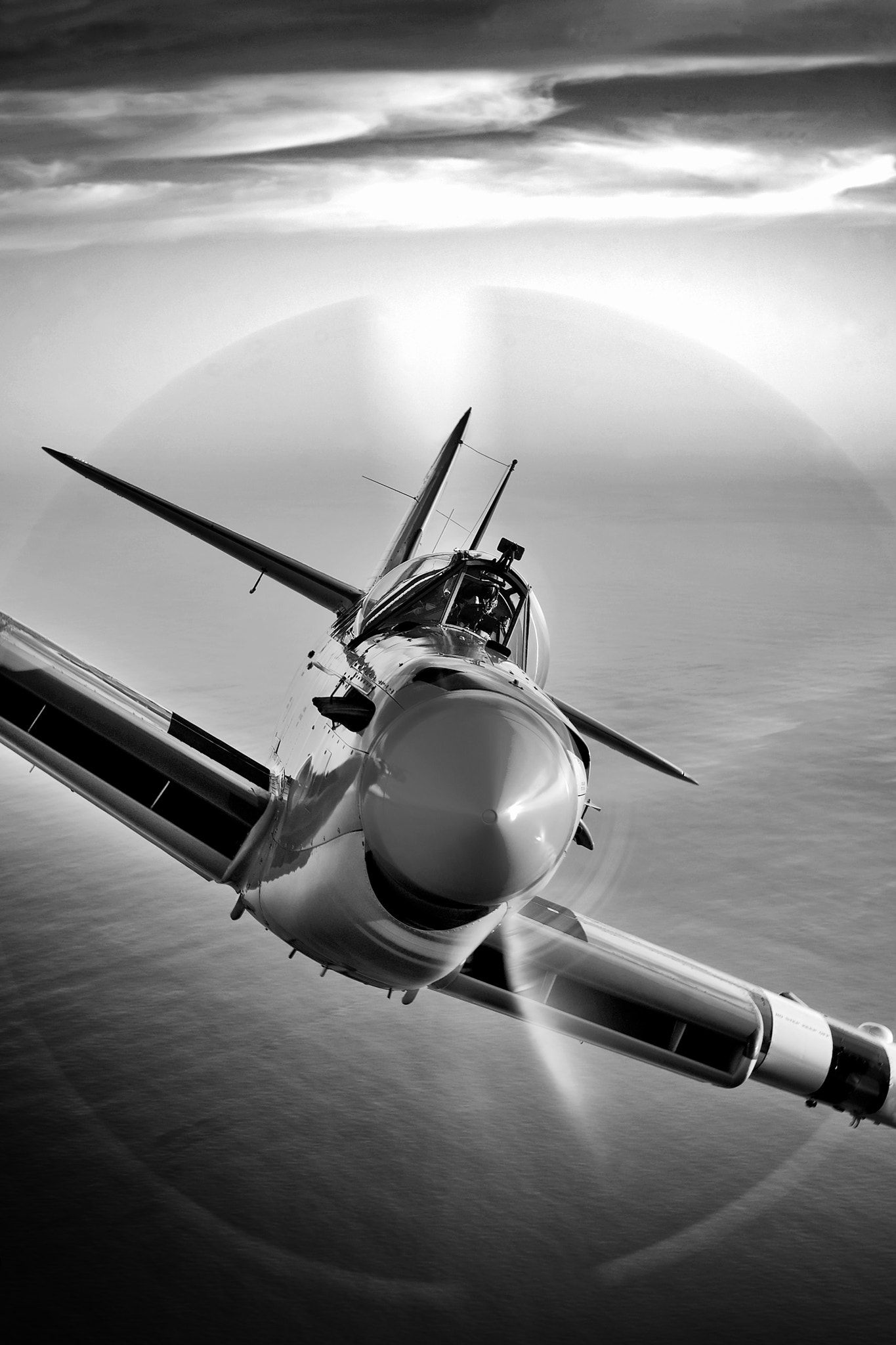 Fairey Firefly on the attack