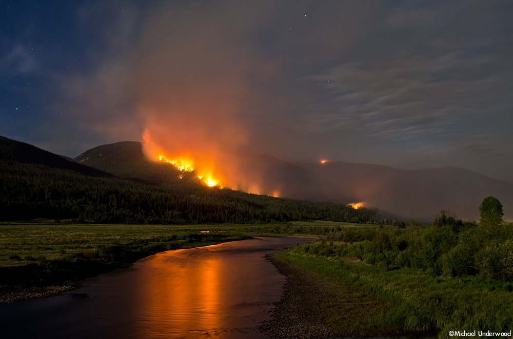 Papoose Fire and the Rio Grande by Michael Underwood on 500px.com