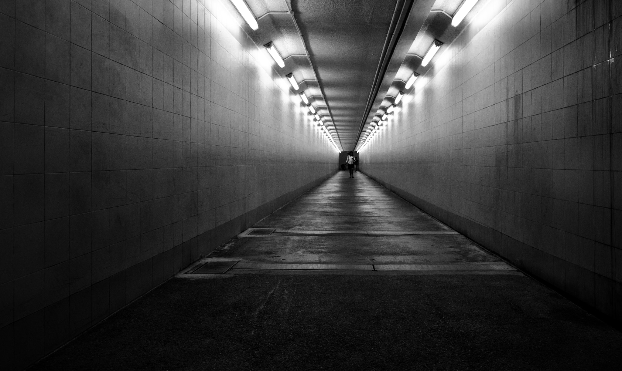 an dirty underpass