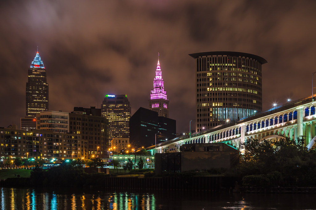 cleveland skyline by Anthony Franchino on 500px.com