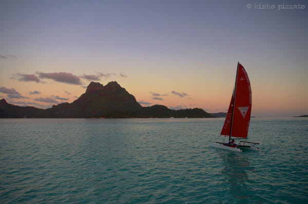 Sunset Bora Bora