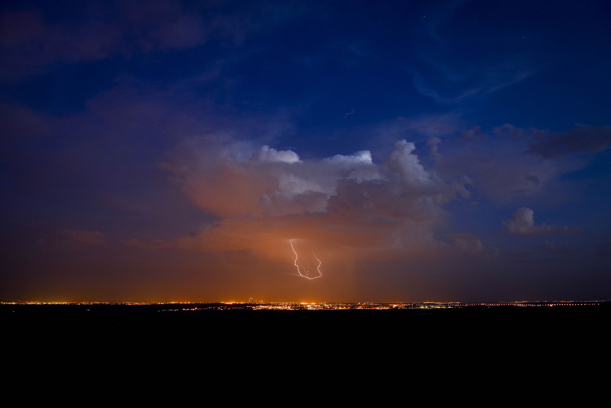 Tormenta en Madrid