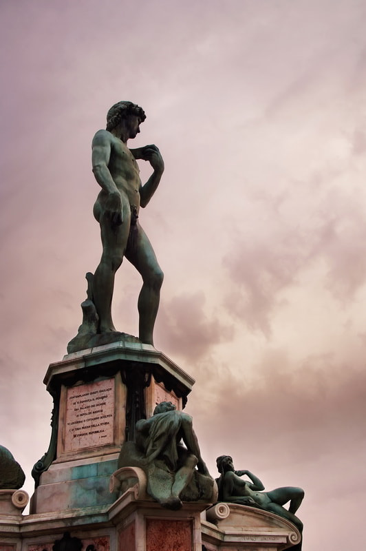 Statue of David at Piazzale Michelangelo, Florence 02 by Stefano Sansavini on 500px.com