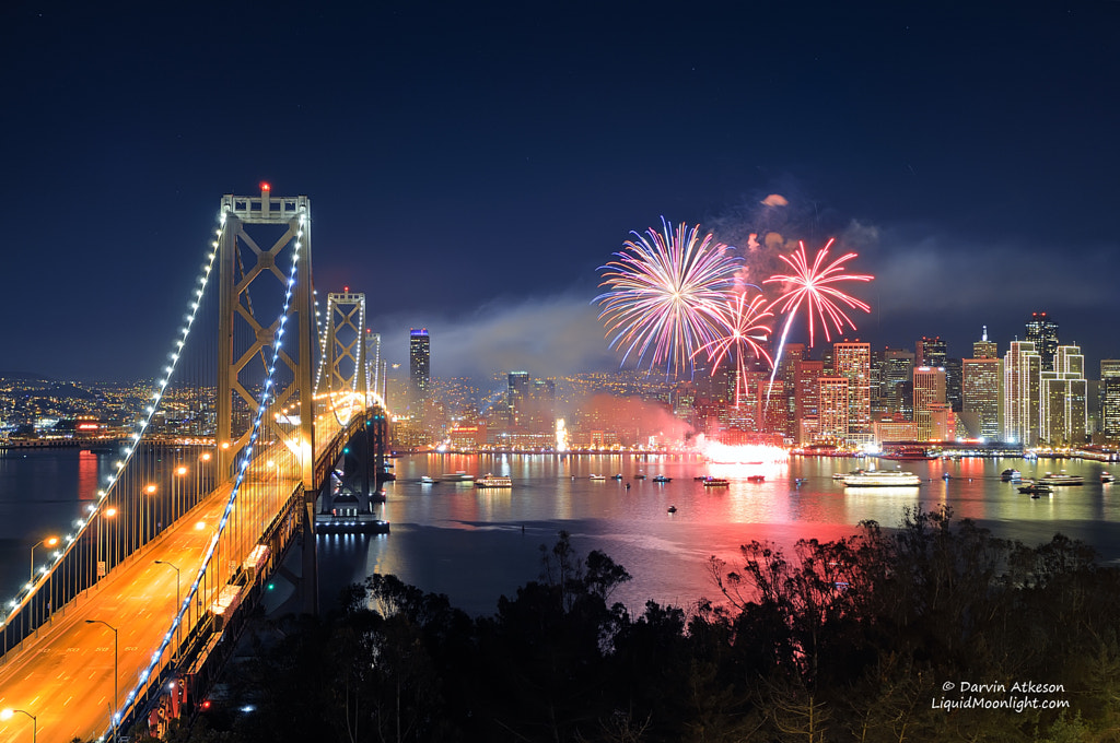 San Francisco New Years Fireworks - Happy New Year 2012 by Darvin Atkeson on 500px.com