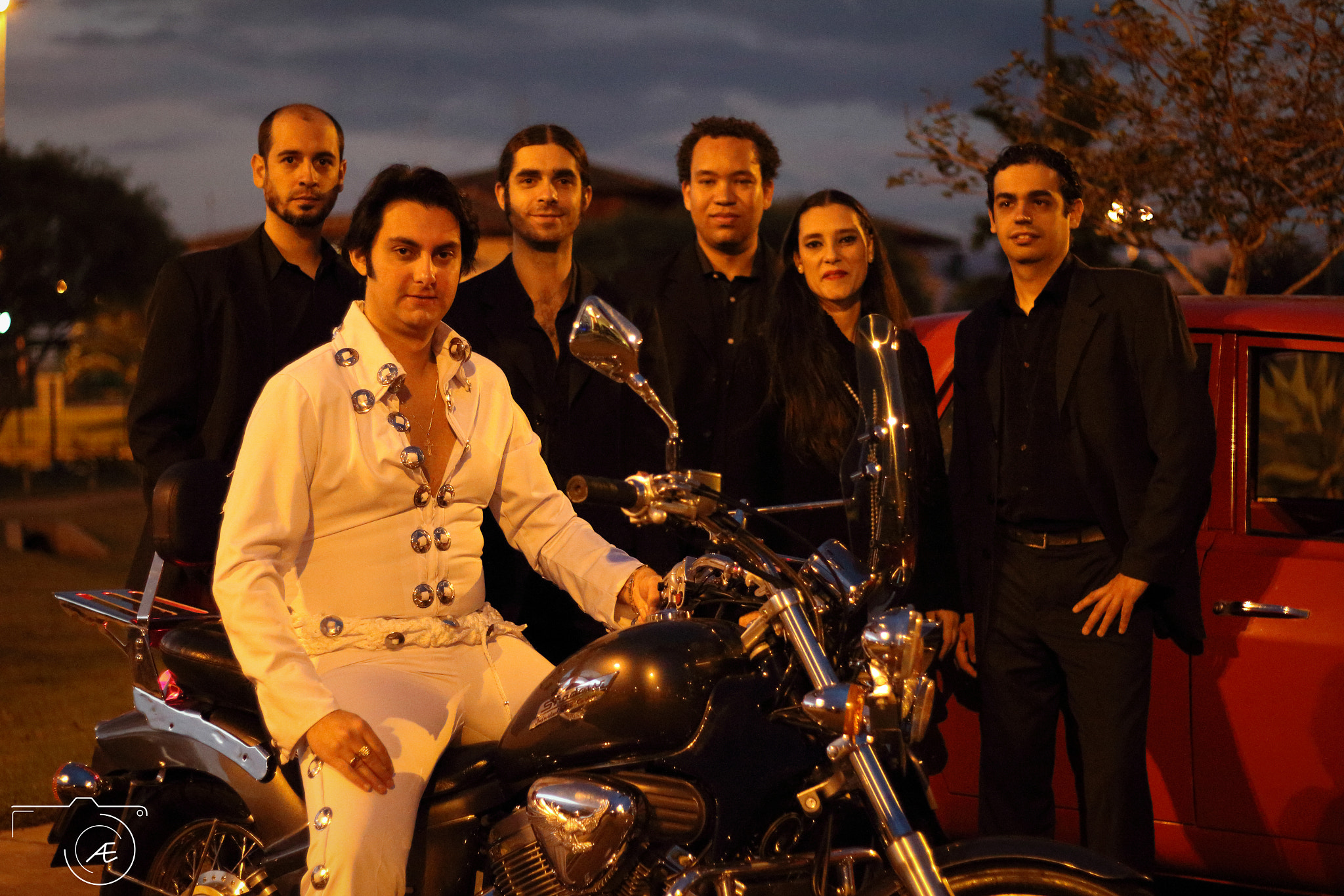 Ensaio Black Limousine e Leo Presley