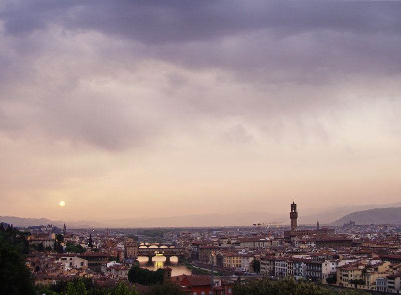 Sunset on Florence 01 by Stefano Sansavini on 500px.com