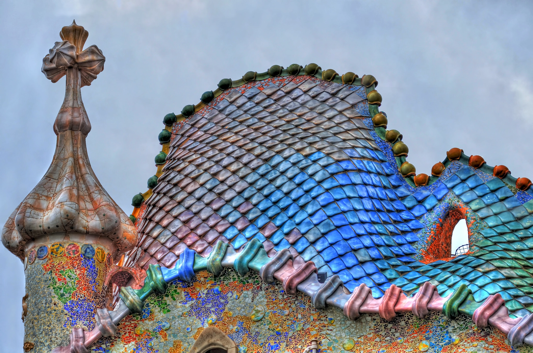 Casa Batlló's Roof (HDR) by Mark Millan - Photo 4222296 / 500px