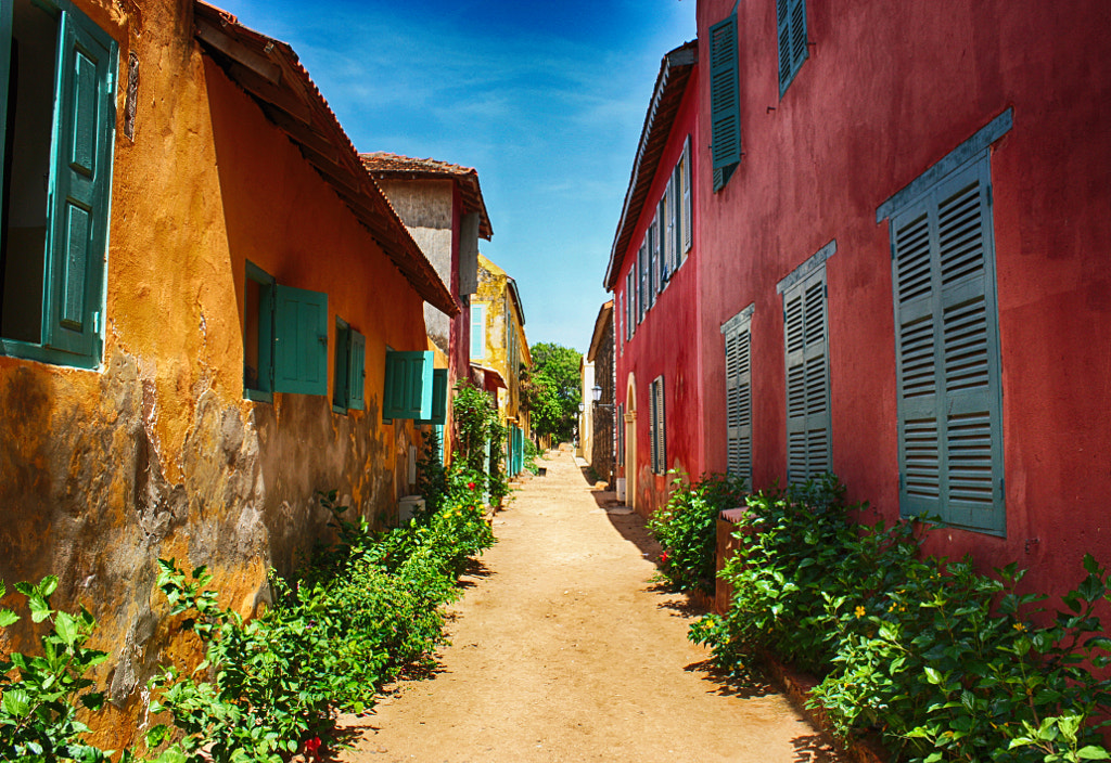 Photograph Gorée - Colonial houses by Alex ADS on 500px