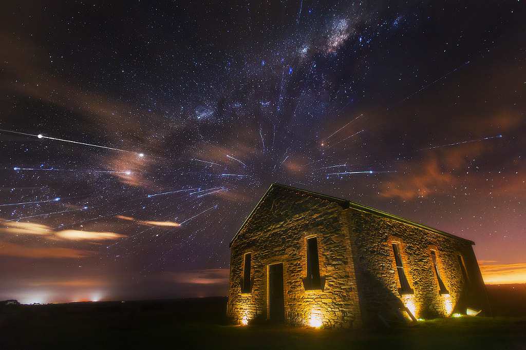 Star Shower by Dylan Toh & Marianne Lim on 500px.com