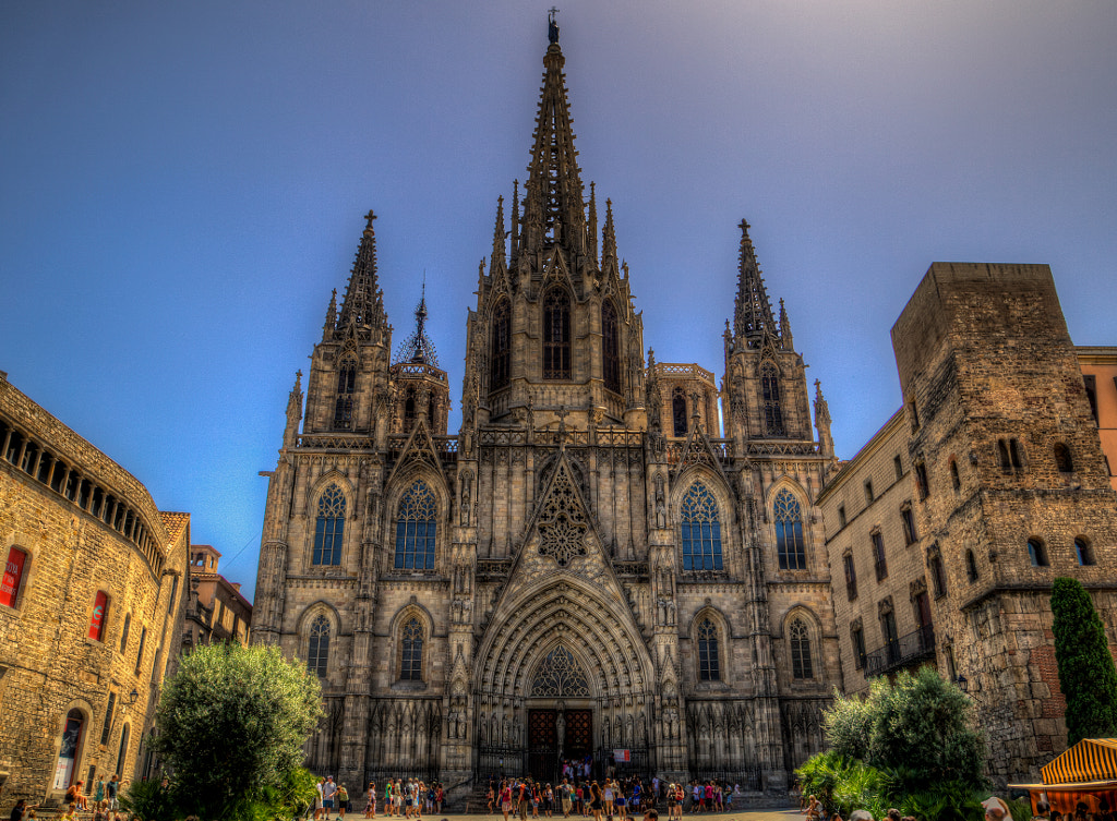Barcelona Cathedral by Vincent van Rooijen on 500px.com