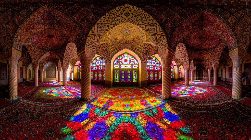 Nasir Al-Mulk Mosque Panorama by Mohammad Reza Domiri Ganji on 500px.com