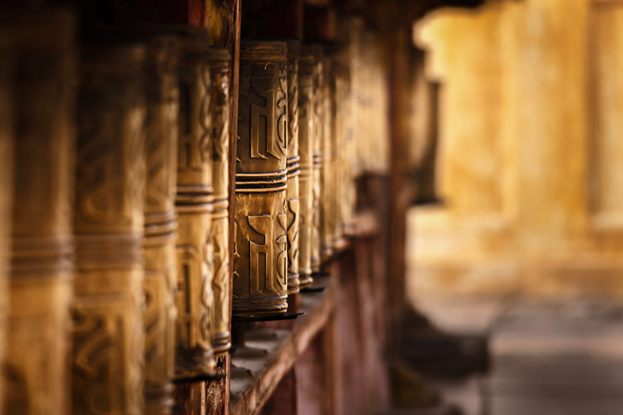 Mongolia – Prayer wheels by Fabrizio Fenoglio on 500px.com