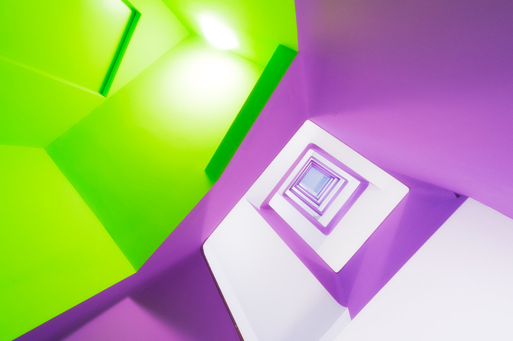 Funky Abstract Stairs by Matthias Haker on 500px.com