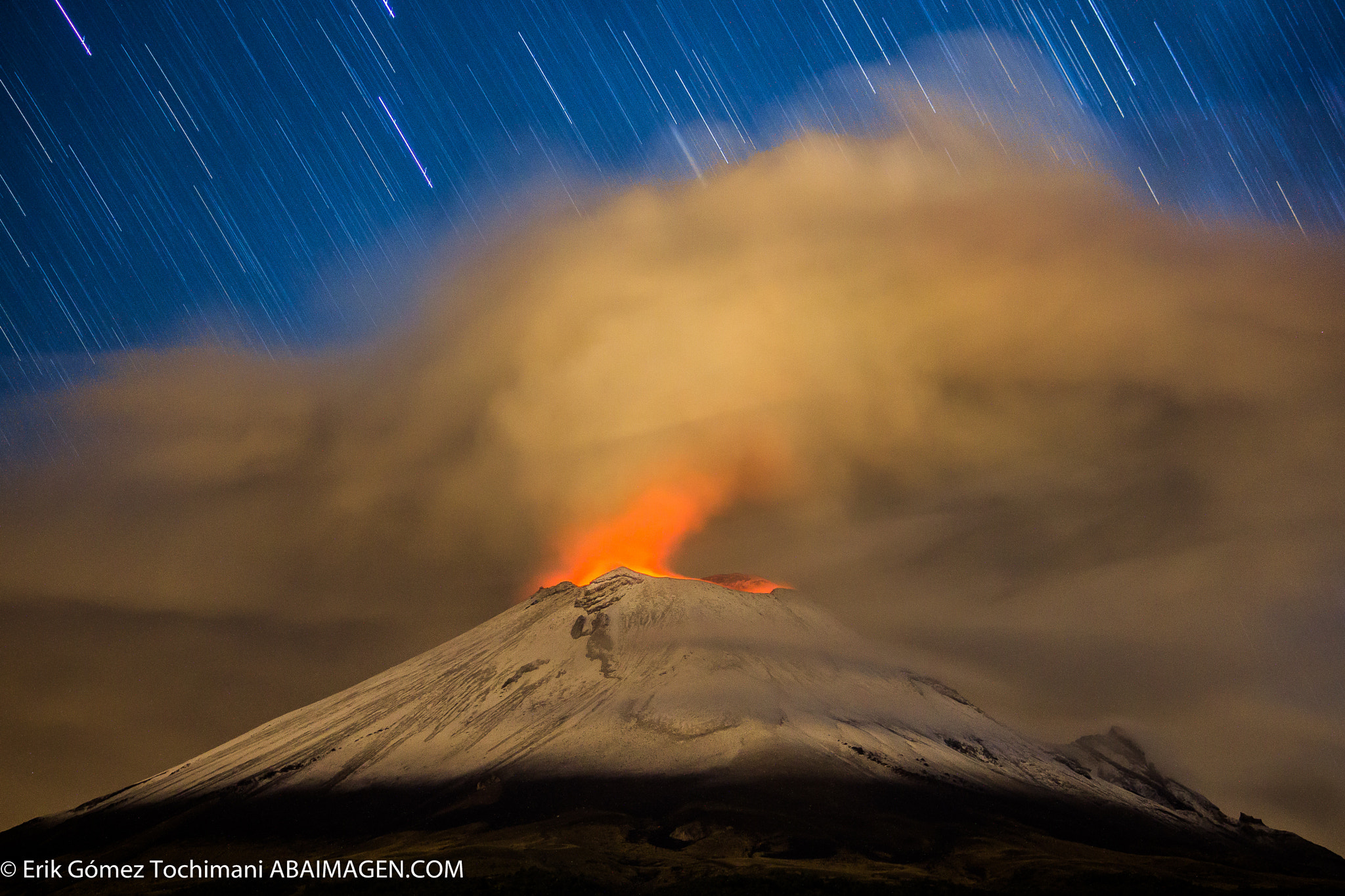 Erupcion Volcan Popocatepetl by Erik Gómez Tochimani / 500px