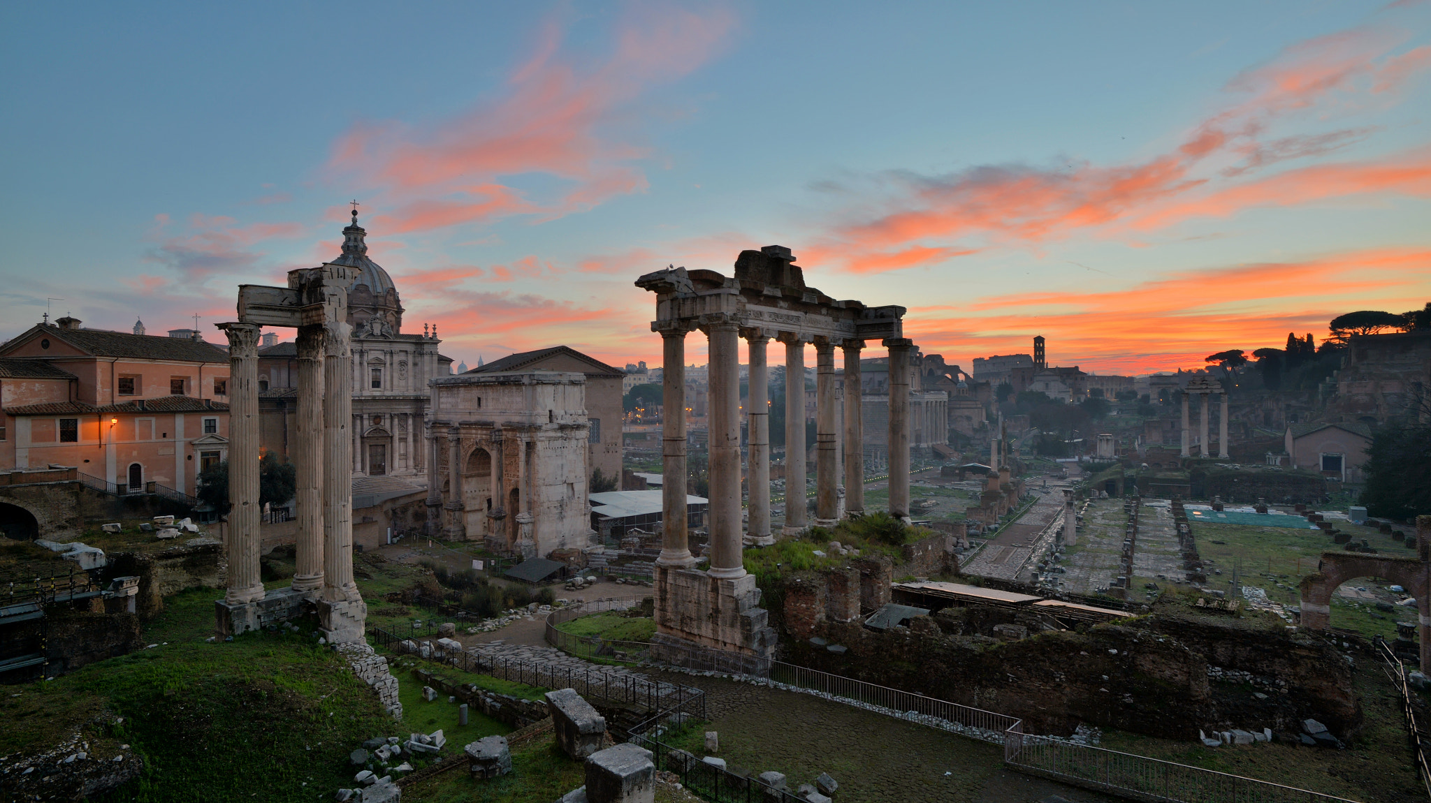 The roman forum, Rome