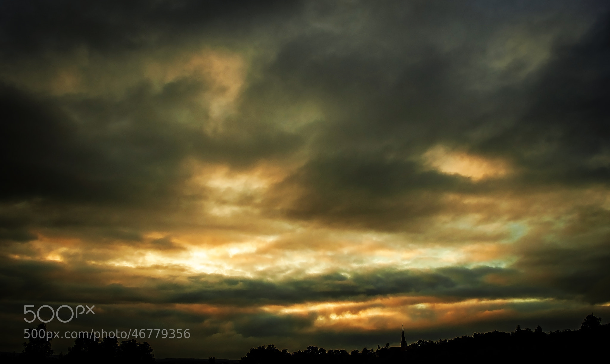 The end of a day