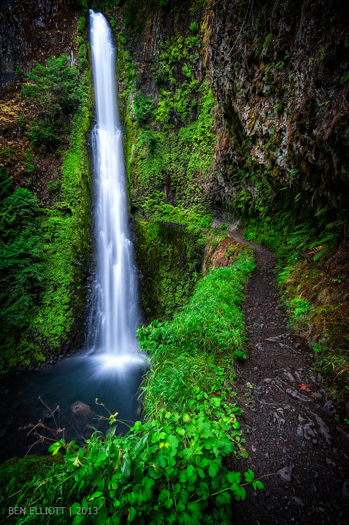Tunnel Falls by Ben Elliott / 500px