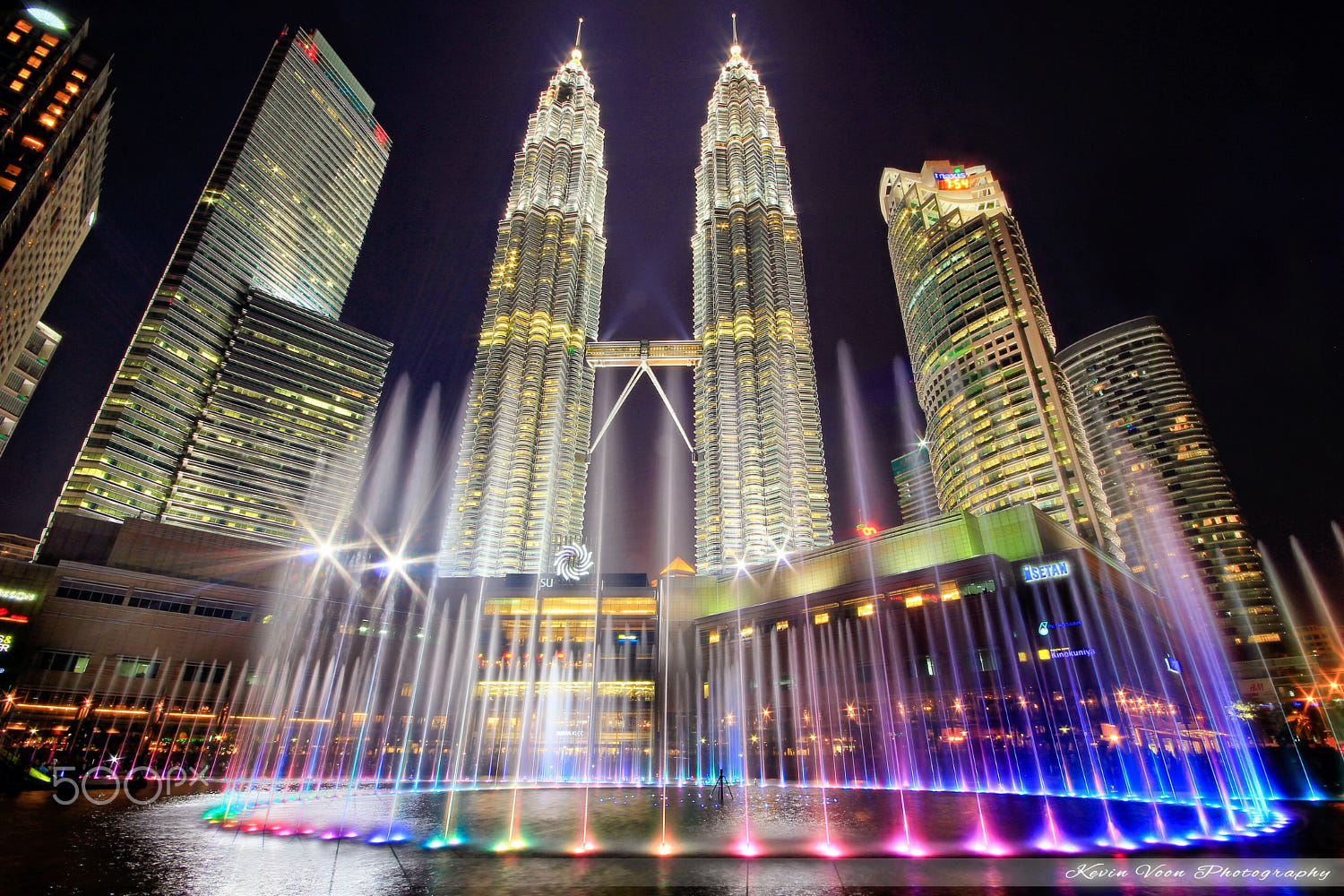 Lake Symphony @ KLCC by Kevin Voon / 500px