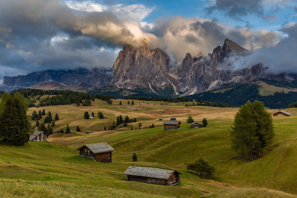 Alpe di Siusi in afternoon light by Hans Kruse / 500px